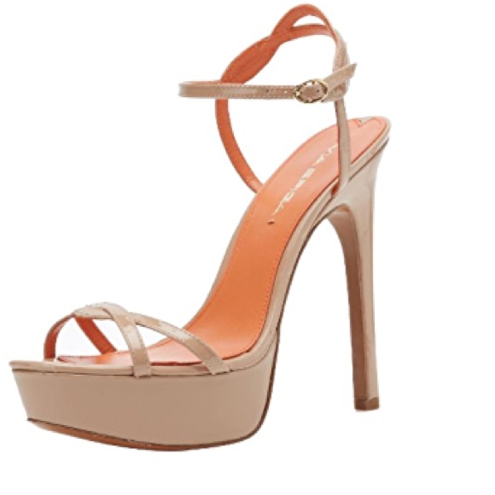 Via Spiga V - Heavenly Nude Platform Dress Sandle